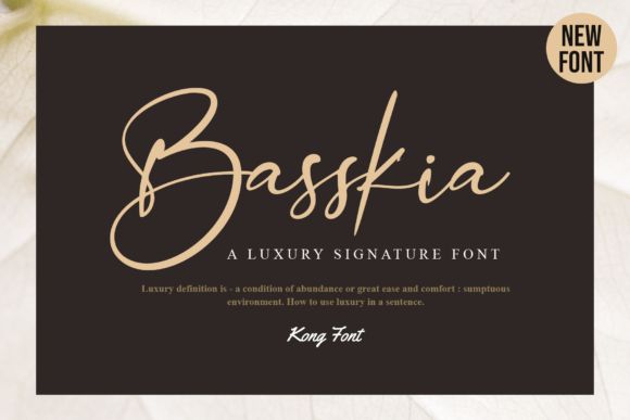 Basskia: The Playful Script Font for Modern Creators