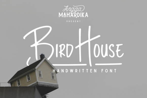 Bird House: The Handwritten Font with Authentic Marker Style
