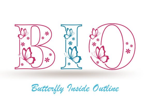Butterfly Inside: A Font with a Story to Tell