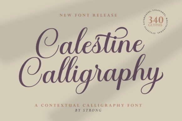 Calestine Calligraphy: A Modern Script for Authentic Branding