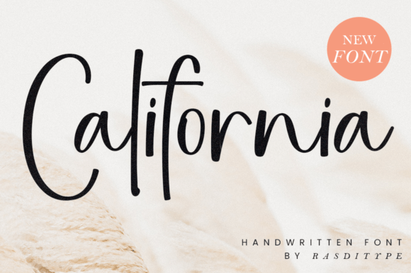 California Font: Elevate Your Brand with Handwritten Charm