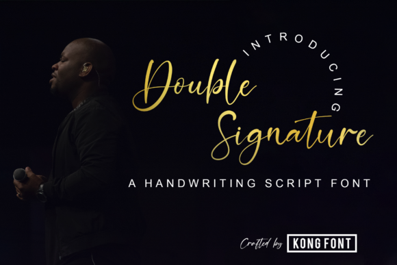 Double Signature: A Modern Script for Authentic Projects