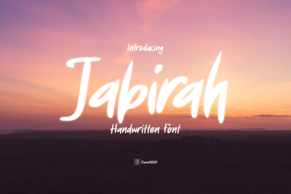 Jabirah: A Bold Script for Modern Brands