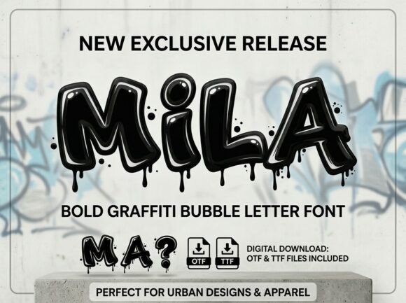 Make Your Mark with Mila: A Bold Urban Typeface