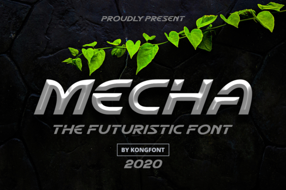 Mecha: A Futuristic Display Font for Bold Projects