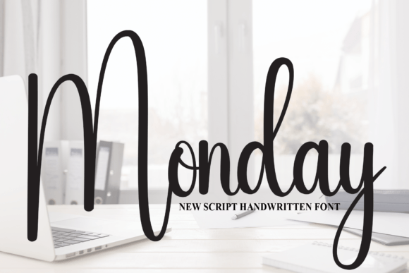 Monday: The Handwritten Font for a Friendly Brand