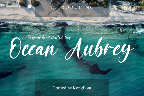 Ocean Aubrey: A Playful Script for Modern Designers