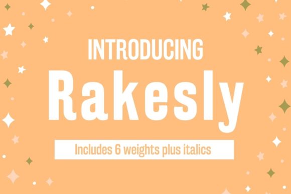 Rakesly: A Modern Take on 19th-Century Grotesque Headliners