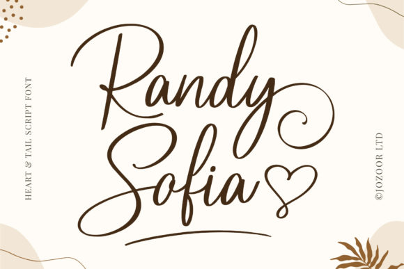 Randy Sofia: Adding a Sweet, Dancing Calligraphy to Your Designs