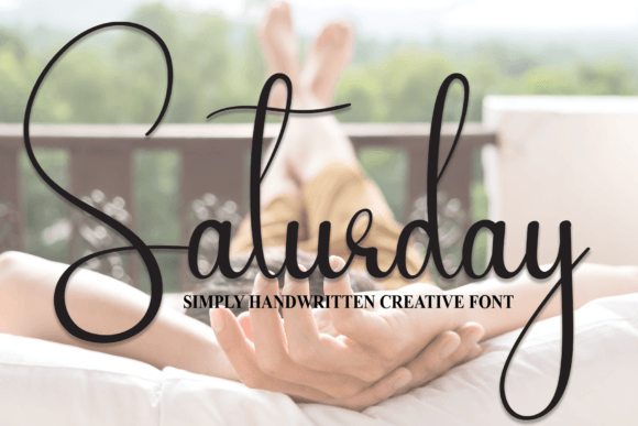 Saturday: The Handwritten Font That Feels Like Your Best Idea