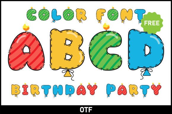 Unpacking the Playful Energy of the Birthday Party Typeface