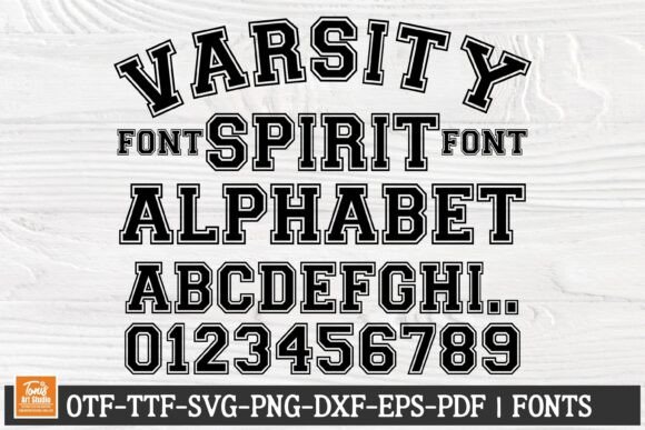 Varsity Spirit: Bold Typeface for College & Sports Projects