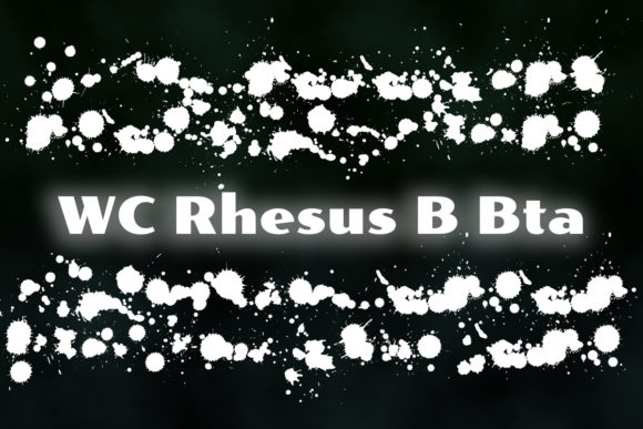 WC Rhesus B Bta: An Artistic Dingbat for Bold Design