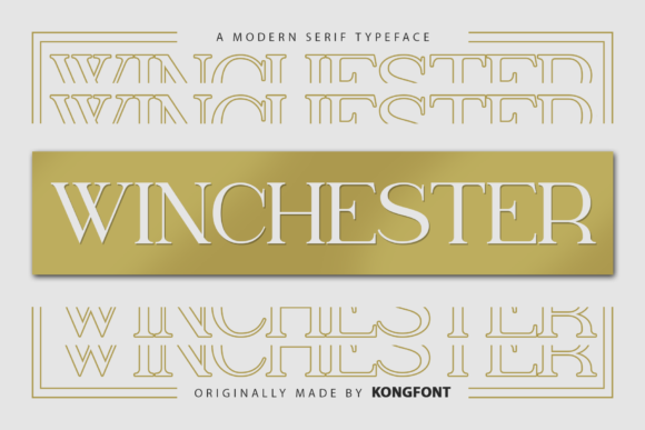 Winchester: A Serif Font with Commanding Presence